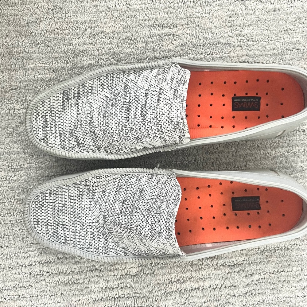 Swims Men's Classic Venetian Loafer Gray US Size 12